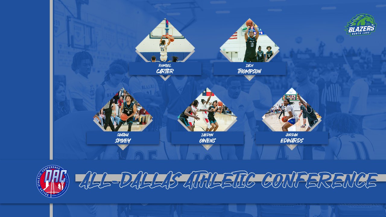 Blazers Claim 5 All-DAC Honors